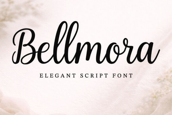 Bellmora: A Modern Script Font for Elegant, Handwritten-Inspired Typography