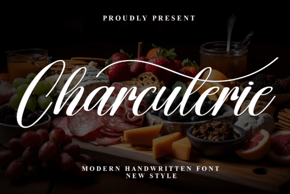 Charcuterie: A Handwritten Font with Crafted Warmth