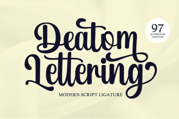 Deatom Lettering: Elevating Brand Voice Through Thoughtful Handwritten Typography