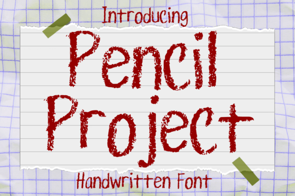 Discover the Charm of Pencil Project: A Versatile Handwritten Font for Creative Expression